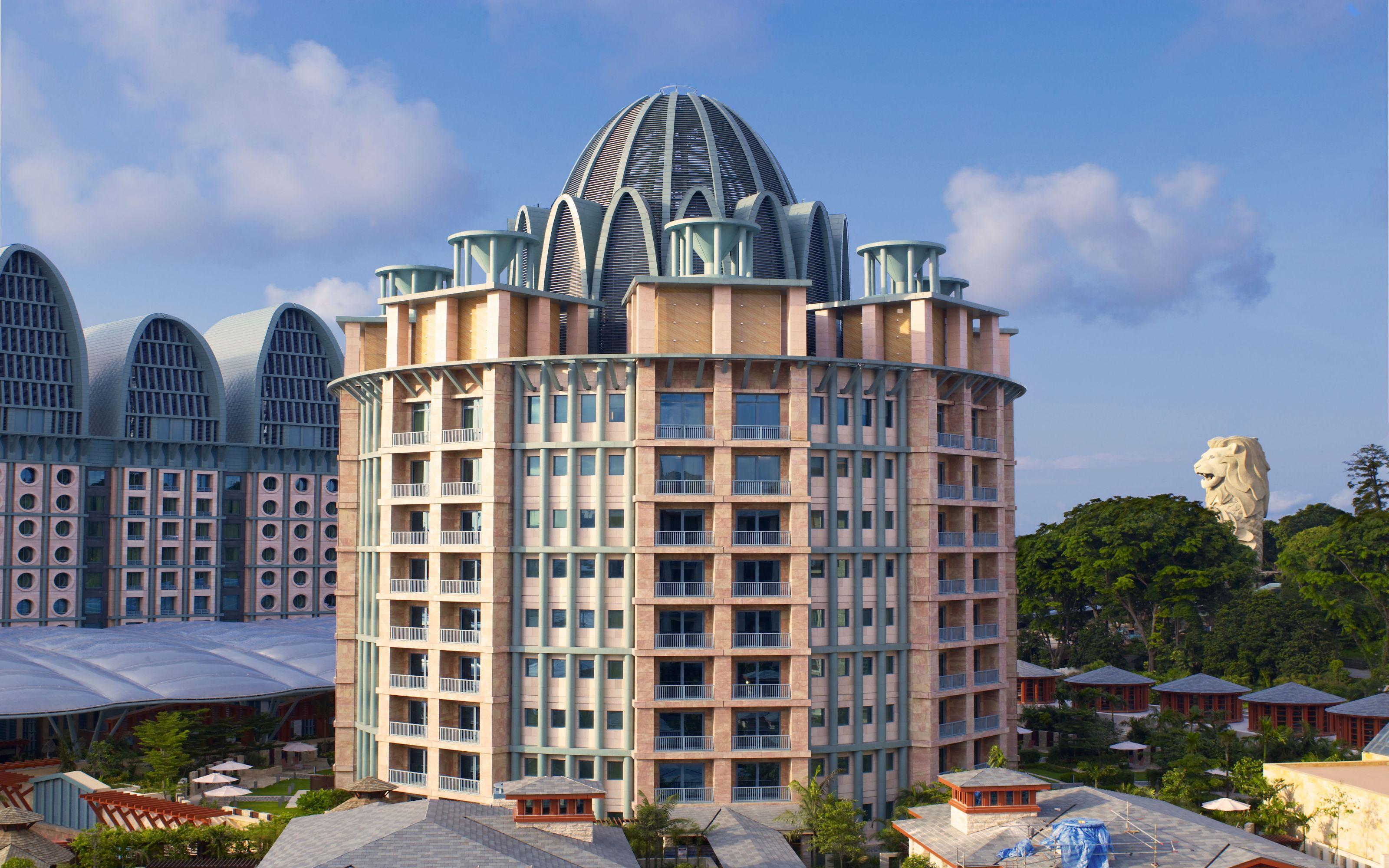 Resorts World Sentosa - Crockfords Tower Singapur Dış mekan fotoğraf