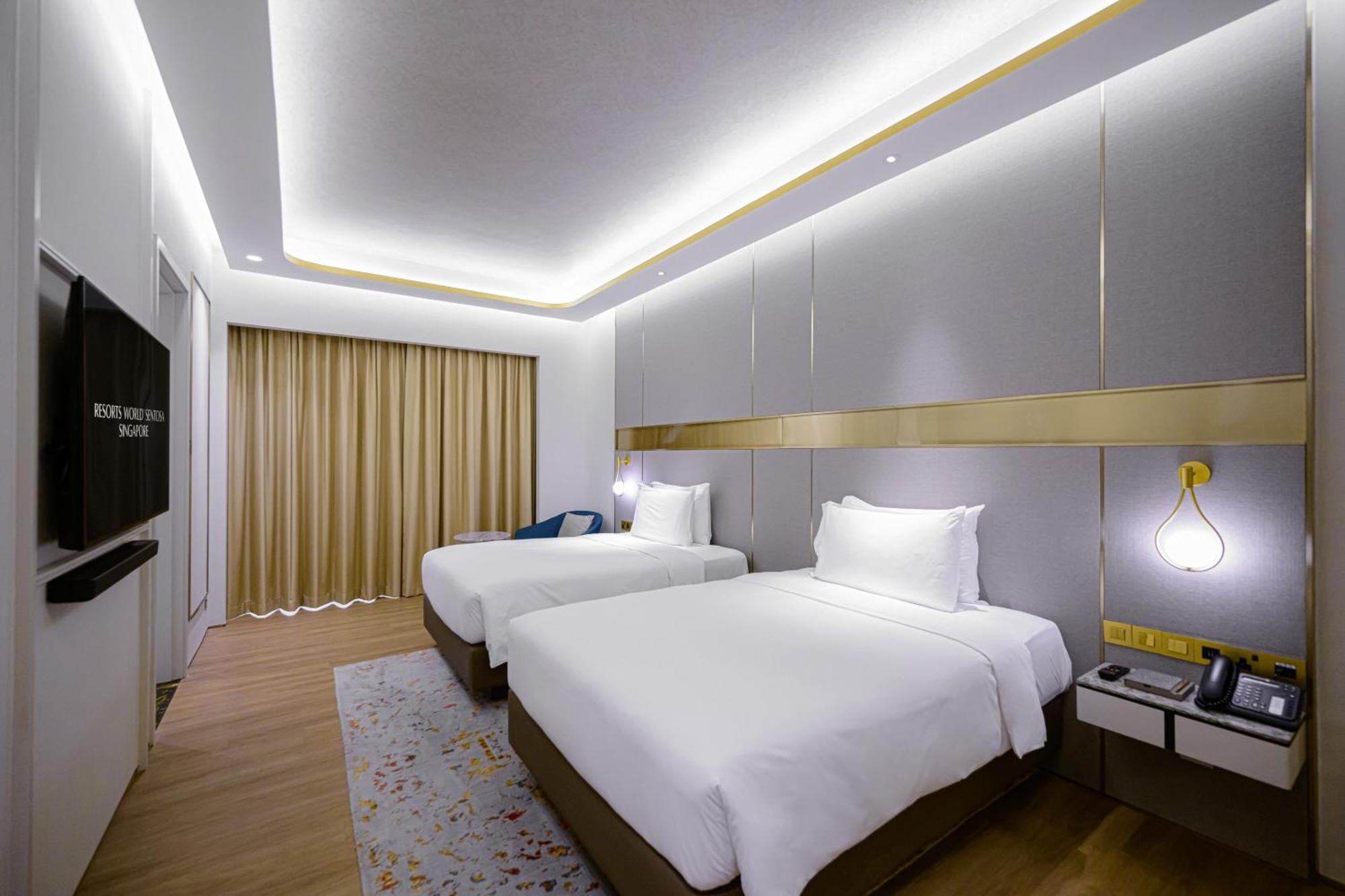 Resorts World Sentosa - Crockfords Tower Singapur Dış mekan fotoğraf
